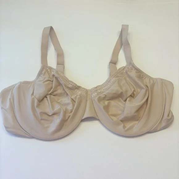 Wacoal 855213 Perfect Primer Full Figure Underwire Bra Plus Size 44C Nude Cream - Picture 6 of 9